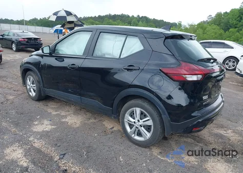 2022 Nissan Kicks S Xtronic Cvt from USA, damaged, VIN 3N1CP5BV8NL520412